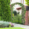 Lucktree 7.5Ft Garden Arbor with Gate