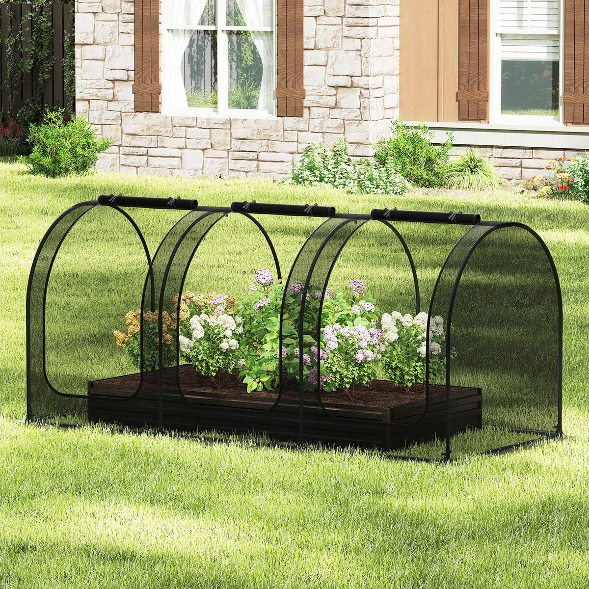 Lucktree 108” x 48” x 47” Tunnel Crop Cage