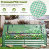 Lucktree 3-in-1 Metal Raised Garden Bed with Greenhouse Cover
