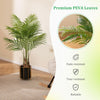Lucktree 4.2FT Tall Artificial Palm Tree with 12 PEVA Leaves (2 Pack)