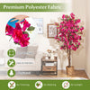 Lucktree 6 FT Bougainvillea Artificial Tree Artificial Plants for Indoor Decor