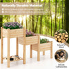 Lucktree Raised Garden Bed Set of 3