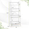 Lucktree 4-Tier Bamboo Plant Stand Flower Pots Holder Display Shelf, 47.5"