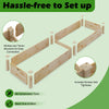 Lucktree Wooden Raised Garden Bed