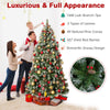 Lucktree Pre-Lit Christmas Tree with 8 Lighting Modes
