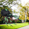 Lucktree 6 Ft Halloween Inflatable Spider, Spider with LED Lights Outdoor Indoor Halloween Decorations
