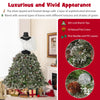 Lucktree 5ft Pre-Lit Dress Form Christmas Tree with Female Mannequin Torso Shawl Necklace
