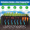 Lucktree Galvanized Raised Garden Bed