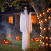 6.4 FT Halloween Animated Hanging Swinging Girl Creepy Doll