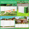 Trash Can Enclosure with 3 Stakes - Lucktree