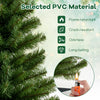 Lucktree 3ft Mini Artificial Christmas Tree, Unlit Green Holiday Tree with 116 Lifelike PVC Branch Tips