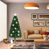 Lucktree Pre-Lit Fiber Optic Artificial Christmas Tree - LucktreeUS