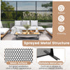 Lucktree Metal Privacy Screen with Expansion Bolts and Connection Screws