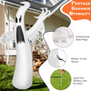 Lucktree 12 FT Halloween Inflatable Ghost, Quick Blow up Halloween Decoration, Giant Inflatable Specter with Bright LED Lights