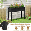 Lucktree Metal Raised Garden Bed with Legs(40”x16”x32”)