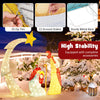 Lucktree 5 FT Christmas Nativity Set, Pre-Lit Nativity Scene w/ 140 Warm White LED Lights