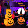 Lucktree 5 FT Halloween Light Up Pumpkin Decoration