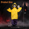 Halloween Animated Life Size Scary Boy with Light Up Eyes