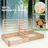 Lucktree Raised Garden Bed with Trellis