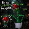 Lucktree Halloween Animated Standing Horror Piranha Plant Decoration