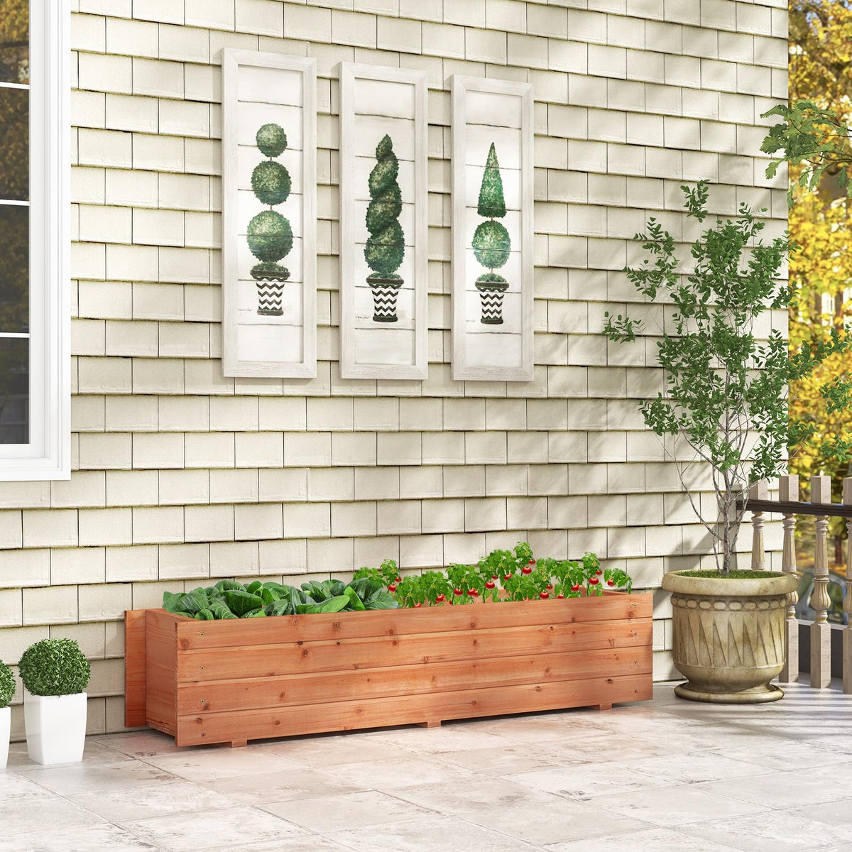 Lucktree Raised Garden Bed