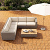 Lucktree 12" x 12" Interlocking Acacia Wood Deck Tiles