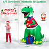 Lucktree 6.8 FT Inflatable Christmas Dinosaur