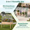 Lucktree 47''x21.5''x24'' Mini Portable Greenhouse