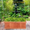 Lucktree Raised Garden Bed Set of 2 for Flower Vegetable Herbs
