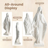 Lucktree Virgin Mary Garden Statue 31.5"| Blessed Mother Outdoor Religious Statue