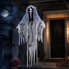Lucktree 6 FT Animated Halloween Ghost Bride Decoration with Lighted Eyes