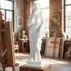 Lucktree 31.5" Greek Goddess Statue with Bird