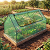 Lucktree 3-in-1 Metal Raised Garden Bed with Greenhouse Cover