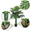 Lucktree 3.5 Feet Tall Potted Artificial Palm Tree for Indoor Outdoor