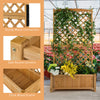 Planter Raised Bed with Trellis - Lucktree