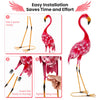 Lucktree Flamingo Garden Statues Set of 2