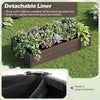 Lucktree Raised Garden Bed for Vegetables Flowers Herbs