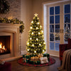 5 FT Pre-Lit Fiber Optical Artificial Christmas Tree