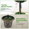 Lucktree 3 FT Artificial Boxwood Topiary Tree(1/2)