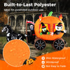 Lucktree 10.2 FT Long Halloween Inflatable Carriage