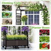 Lucktree 5FT Self-Watering Tall Raised Garden Bed w/Wheels