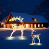 Lucktree Lighted Christmas Reindeer