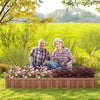 Lucktree Wood Raised Garden Bed