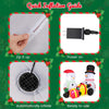 Lucktree 5FT Christmas Inflatables, LED Lighted Xmas Double Inflatable Snowmen Holding Gift Boxes