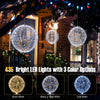Lucktree 3 Pack Christmas LED Light Balls for Tree