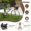 Lucktree Metal Bicycle Planter