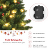 Lucktree Pre-lit Holiday Christmas 4-Piece Set, Christmas Garland - LucktreeUS