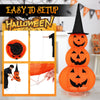 Lucktree 5 FT Halloween Light Up Pumpkin Decoration