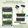 Lucktree Vertical Raised Garden Bed, Hanging & Wall-Mounted Planter Garden Boxes
