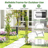 Lucktree Garden Arch Trellis - 7.9 ft Metal Arbor Pergola